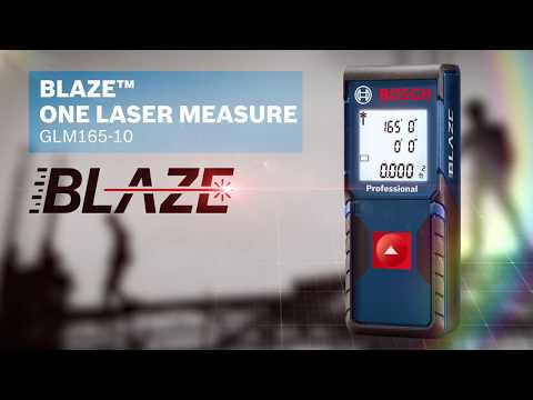 Video of Bosch BLAZE™ One 165 Ft. Laser Measure GLM165-10