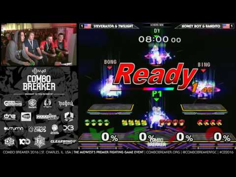 SF5 Smash 4 - Serge (Lucario) Vs. Darkfall (Link) SSB4 Tournament - Smash Wii U