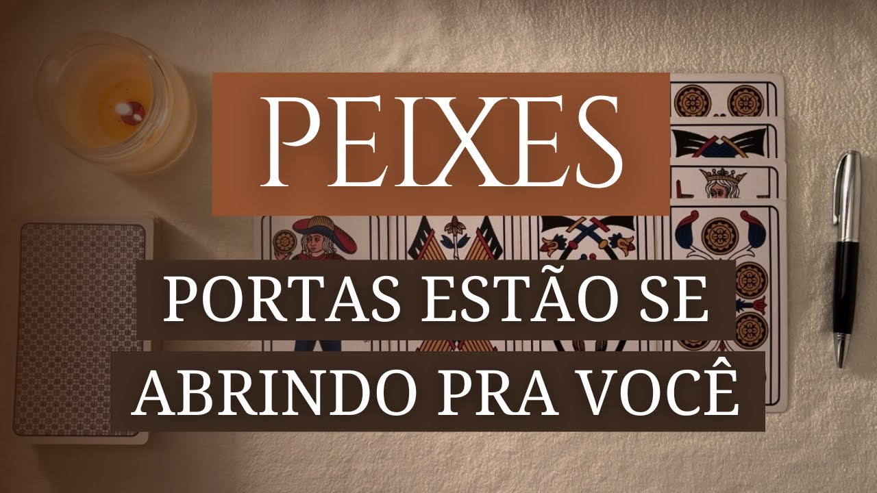 PEIXES • Você está no lugar certo pra uma novidade que trará mais dinheiro do que você pensa ✨