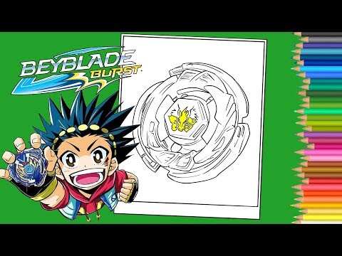 Beyblade Burst Coloring pages book - Coloriage Beyblade Burst