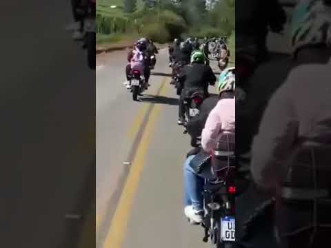 Motociclista em romaria colide com carreta na MG-179 em Silvianópolis
