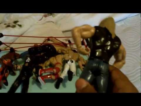 My wwe belts and figures