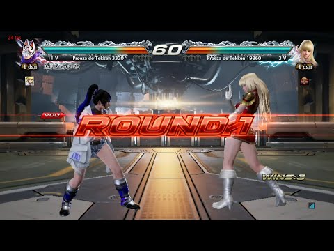 _L7 557_4 D Kunimitsu ( Uchiha x24 ) vs Lili Rochefort (JG) - Tekken 7  PC sin Grafica