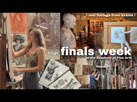 Finalwoche an der Akademie der Bildenden Künste