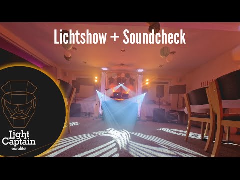 Light Captain Lichtshow + Soundcheck Turbosound iQ12/18b