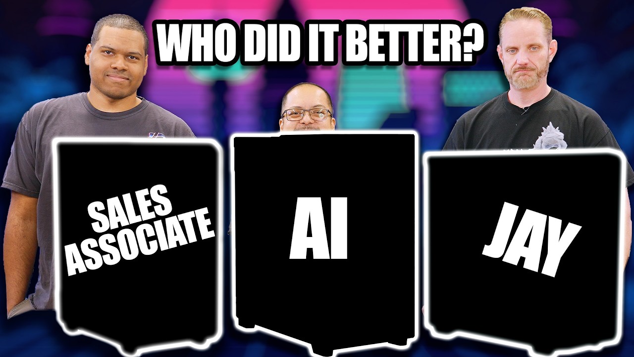 Who can build a better PC? Experience, AI or Sales Associate? Part 1