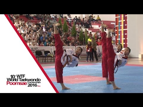 1st PlaceTeam Cadet Female /VIETNAM TAEKWONDO