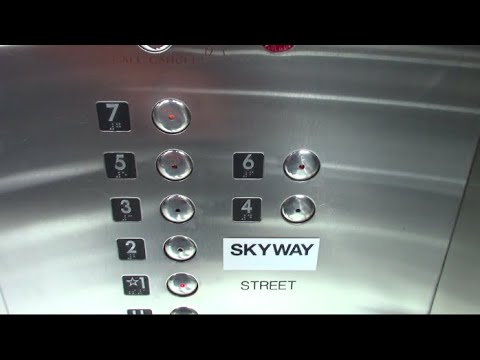 Montgomery Traction Glass Elevators @ Haaf Parking Ramp in Minneapolis, MN