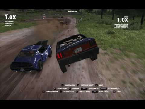 Next Car Game Wreckfest American Sedan Gravel Airborne