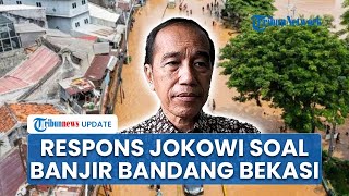 Respons Jokowi soal Banjir Bandang Melanda Jakarta: Tanggul Laut Raksasa Penting Direalisasikan