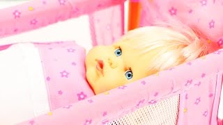 Rock A Bye Baby Nursery Rhyme for Kids Lullabies for Babies Baby Sleep Songs Doll