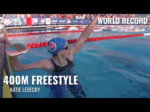 2014 Phillips 66 National Championships: W 400m Free A Final (Katie Ledecky World Record)