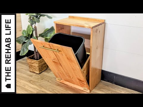 Make Money Woodworking - The Trash Bin Cabinet: Easy DIY Project!