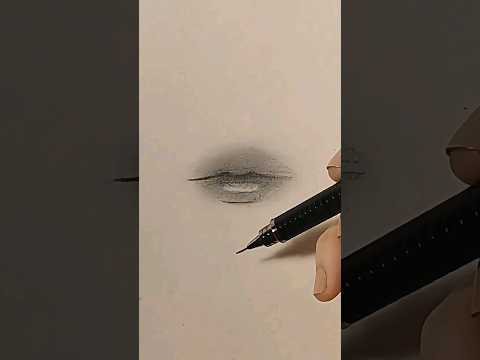 "Başlangıç Seviyesi Dudak Nasıl Çizilir?"videosunu denedim ✍🏻 cr @artshi1111
