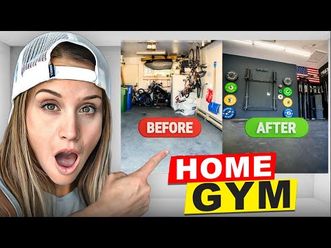 WE BUILT OUR ULTIMATE GARAGE GYM - FULL TOUR