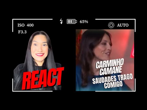 Reaction Carminho | Camané | Saudades Trago Comigo