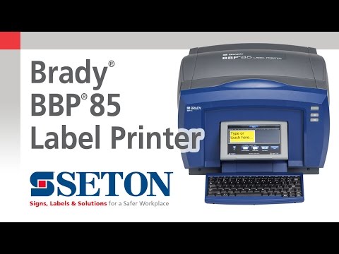 brady bbp85 label printer