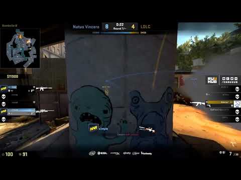 s1mple god #2 / NaVi vs LDLC