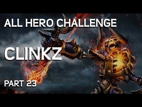 Bütün Kahramanlarla Mücadele Challenge Part # 23 - Clinkz Gameplay.