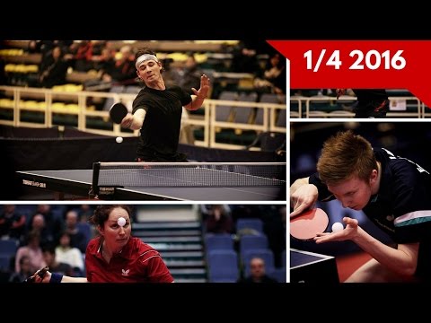 INDEHERBERG Julien A15 - MERCHEZ Cédric A7 1/4 BELGIUM NATIONAL 2016 TABLE TENNIS