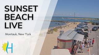 Hamptons.com - LIVE! 4K Sunset Beach & Inlet, Montauk, New York