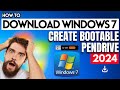 How To Get Official Windows 7 And Create Bootable USB Flash Drive In 2024