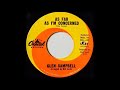 Glen Campbell "As Far As I'm Concerned" 1963 45 RPM Recording!