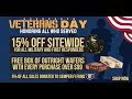 Verteran's Day Sale - Vets Save 15%, Free Outright Wafers and 5% to Semper Fi Fund!