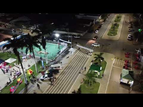 Imagens Aéreas Aniversário de Salto do Céu-MT, Imagens Aéreas.