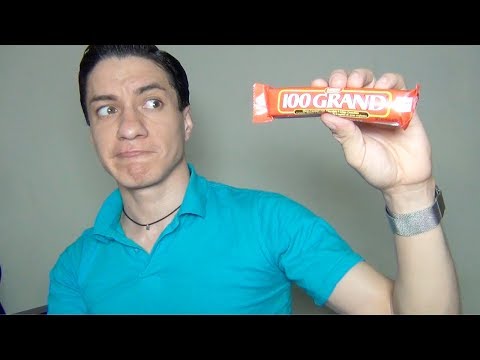 TRYING 100 GRAND BAR FOR THE FIRST TIME