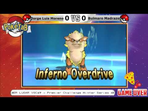 Jorge Luis Moreno vs Bulmaro Madrazo - TOP 3 Premier VGC17 Winter Series #3