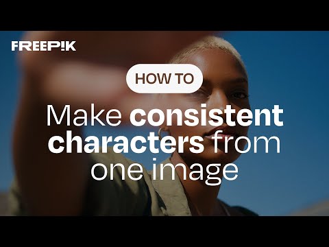 How to create consistent characters from one image with Ideogram | Freepik How-To