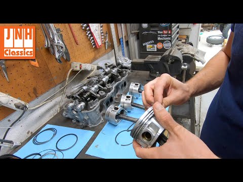 Datsun 720 (Episode 9) - Z24 Engine Assembly Part 1