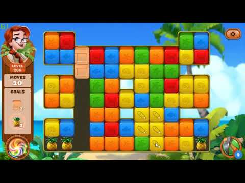 Lost Island Blast Adventure level 286
