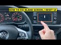 Fix VW Infotainment Blank Screen And CarPlay Connecting Issue Reset Procedure