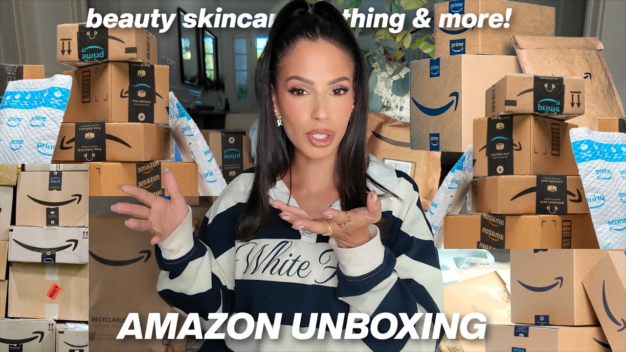 UNBOXING My Biggest Amazon Order | (Beauty, Skincare, Clothing & More)