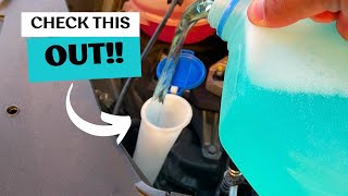 Make Windshield Wiper Fluid For 25 CENTS A GALLON