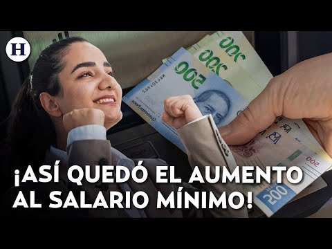 ¡2026 inicia con aumento al salario mínimo! Ningún trabajador ganará menos de 9 mil 582 pesos al mes