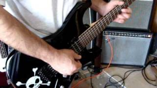Video thumbnail for Fender Squier Showmaster through a Boss ML-2 & OS-2 into a early 80's Fender Concert Amp by IplayMusic2