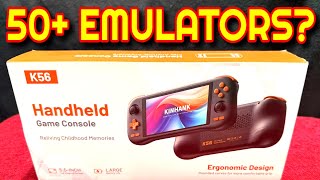 This Supports 50+ Emulators?  Kinhank K56 Handheld