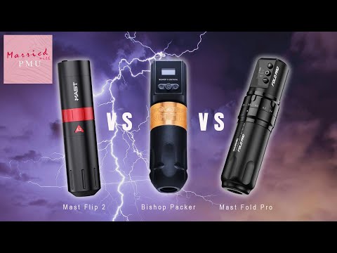 Bishop Packer vs Mast Fold Pro vs Mast Flip 2 Tattoo Machine Showdown