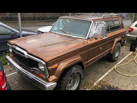 1979 Jeep Cherokee Golden Eagle 360 V8 first run and drive in 20+ years