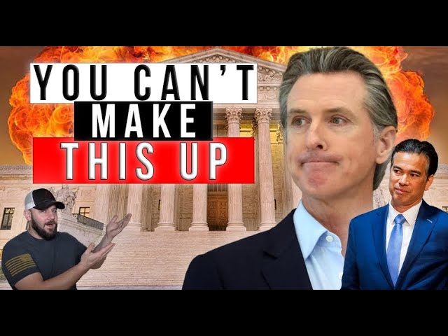 New low achieved... Gavin thinks our Rights decrease as population increases... THIS IS A MUST SEE..