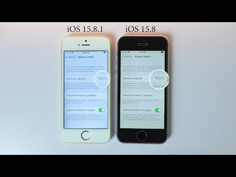 iPhone SE Speed Test at 100% Battery – iOS 15.8 Vs iOS 15.8.1