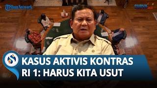 Prabowo soal Kasus Penyiraman Air Keras ke Aktivis KontraS: Ini Terorisme, Harus Kita Usut