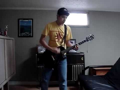 Theory of a Deadman - End of the Summer (guitar cover + solo)