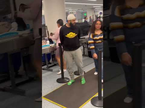 Muslim Gets STOPPED at The Airport! (FUNNY) #shorts