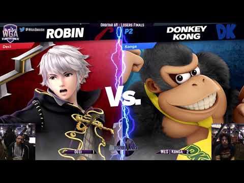 Deci (Robin) vs. Konga (Donkey Kong) - Orbitar 69 - Losers Finals