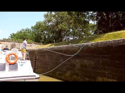 Bumper boats, France, Canals, Canal du Midi, just for fun
