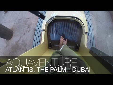 INSANE WATER PARK!!! | Aquaventure, The Palm, Dubai